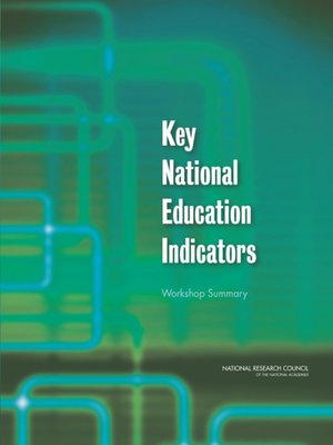 cover image of Key National Education Indicators